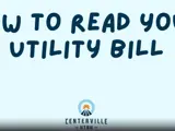How do I read my utility bill?